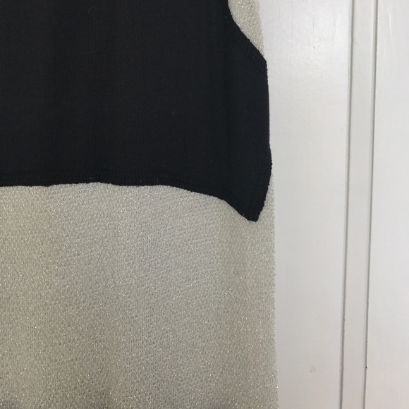 Townson‎ Tank dress Small Black Metallic Maxi Stretch - Picture 3 of 8